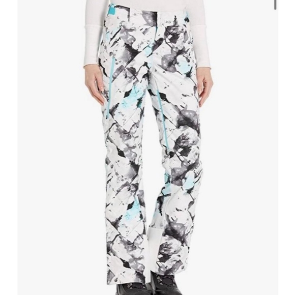 Spyder Pants - Spyder Temerity Pants Size 4 Frozen Freeze Print